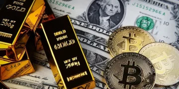 بازارهای جهانی در تلاطم / سقوط بیت‌کوین و طلا، هراس از رکود