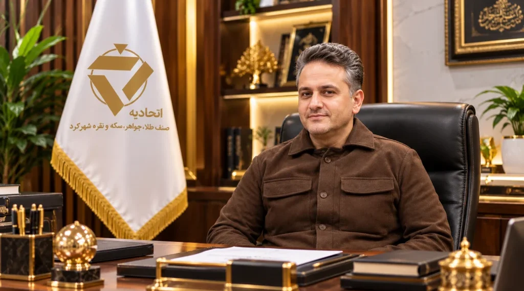 خاکسارحقانی رئیس اتحادیه طلا و جواهر شهرکرد شد